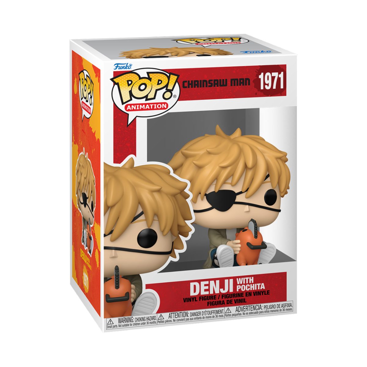 Denji With Pochita - Chainsaw Man - Funko POP! 1971