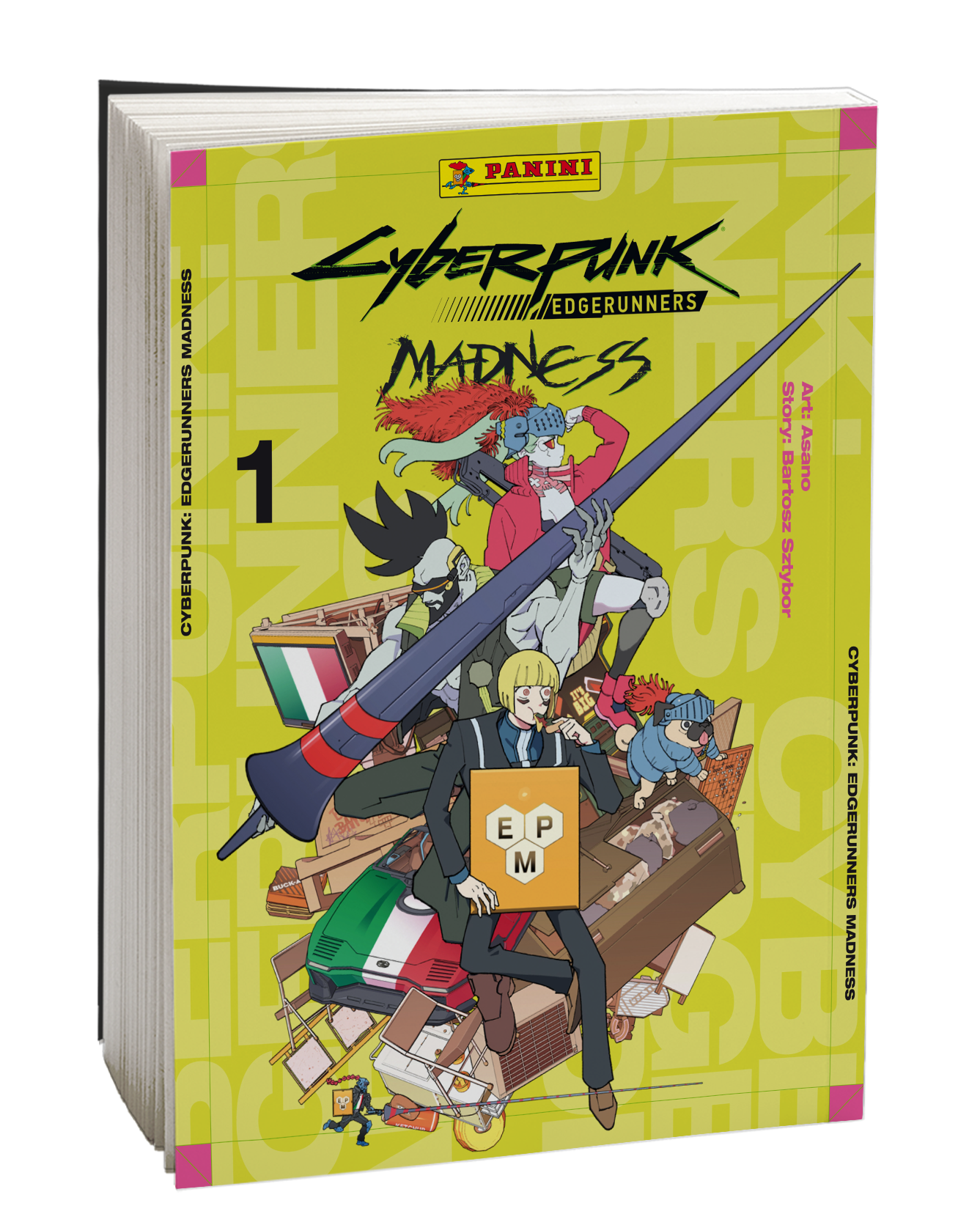 Cyberpunk: Edgerunners Madness Variant Vol. 1 - Panini Planet Manga