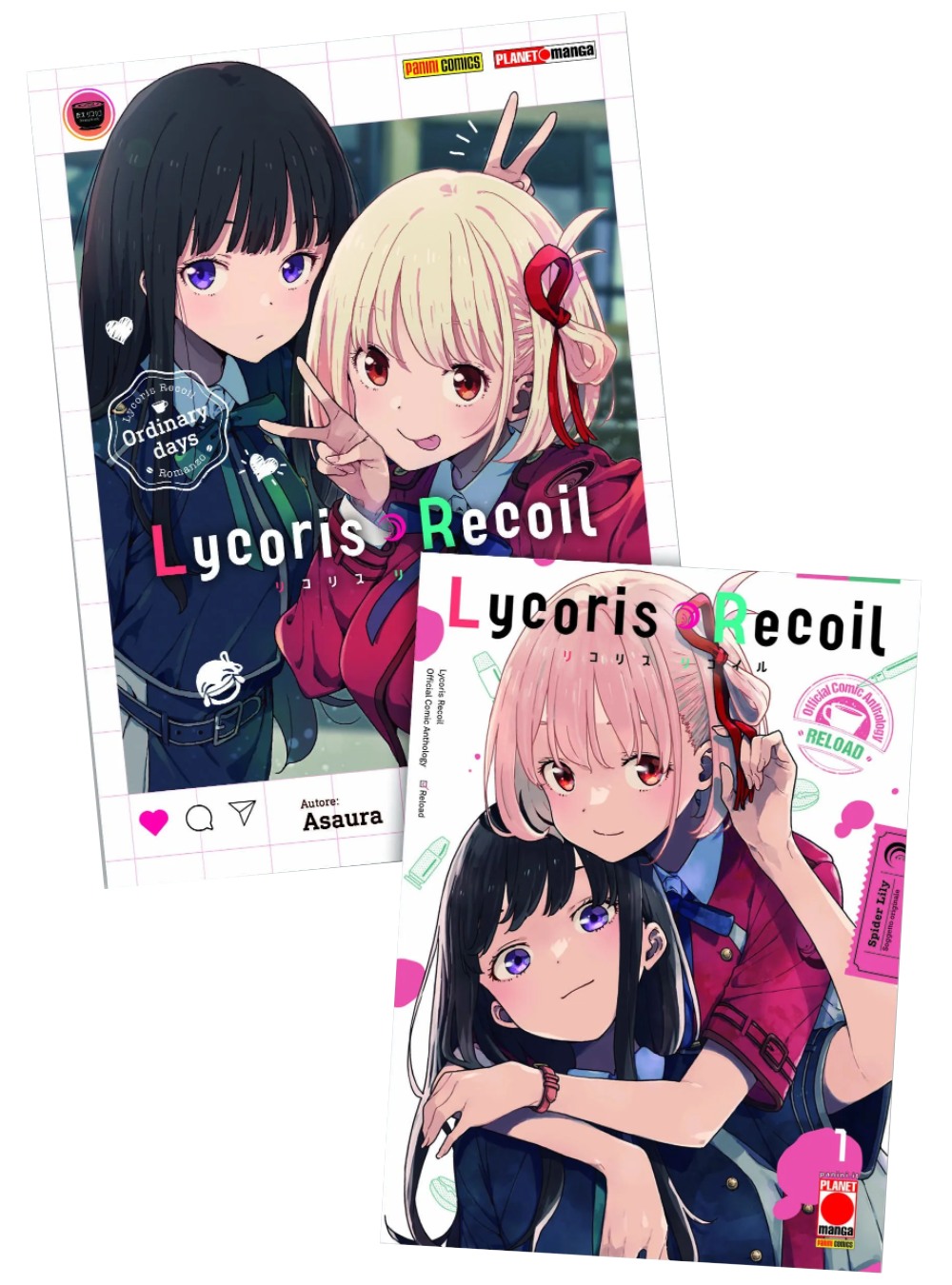 Lycoris Recoil: Ordinary Days + Lycoris Recoil: Reload Vol. 1