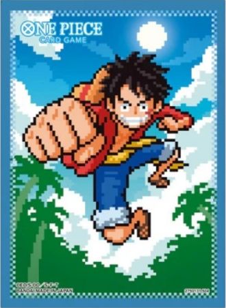 One Piece Card Game – Official Sleeves - Luffy Pixel Art
