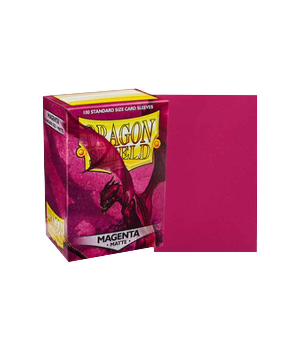 Standard - Matte Sleeves - Magenta (100 Bustine) - Dragon Shield