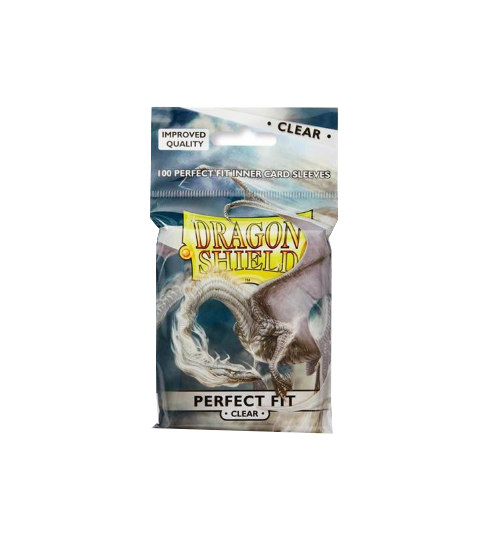 Standard - Perfect Fit - Clear Sanctus (100 Bustine) - Dragon Shield