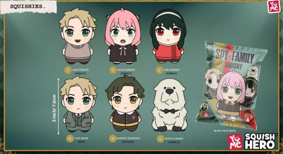 Spy x Family - Squishy Figure Hero Blind Box