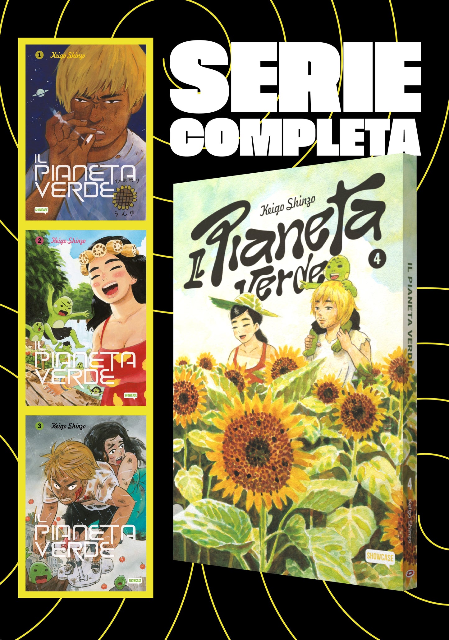 Il Pianeta Verde Serie Completa (1 - 2 - 3 + 4 Variant Esclusiva Limitata Mangaverse)