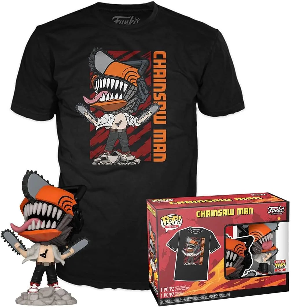 Chainsaw Man - Funko Pop! & Tee Animation -Taglia L