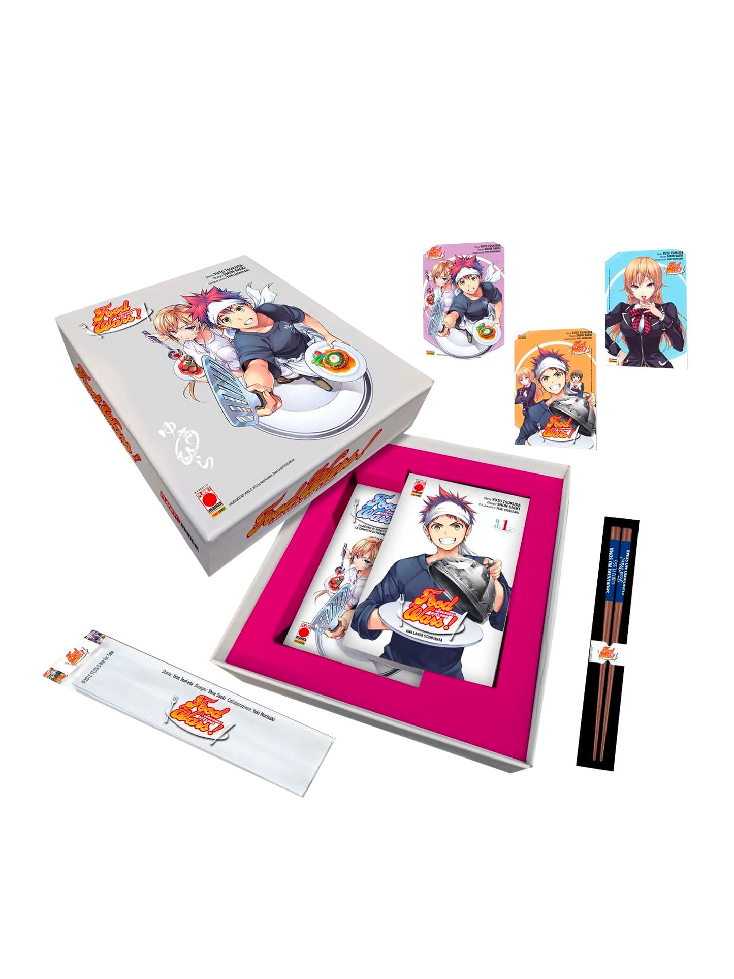 Food Wars Cofanetto Deluxe Variant Vol. 1-2