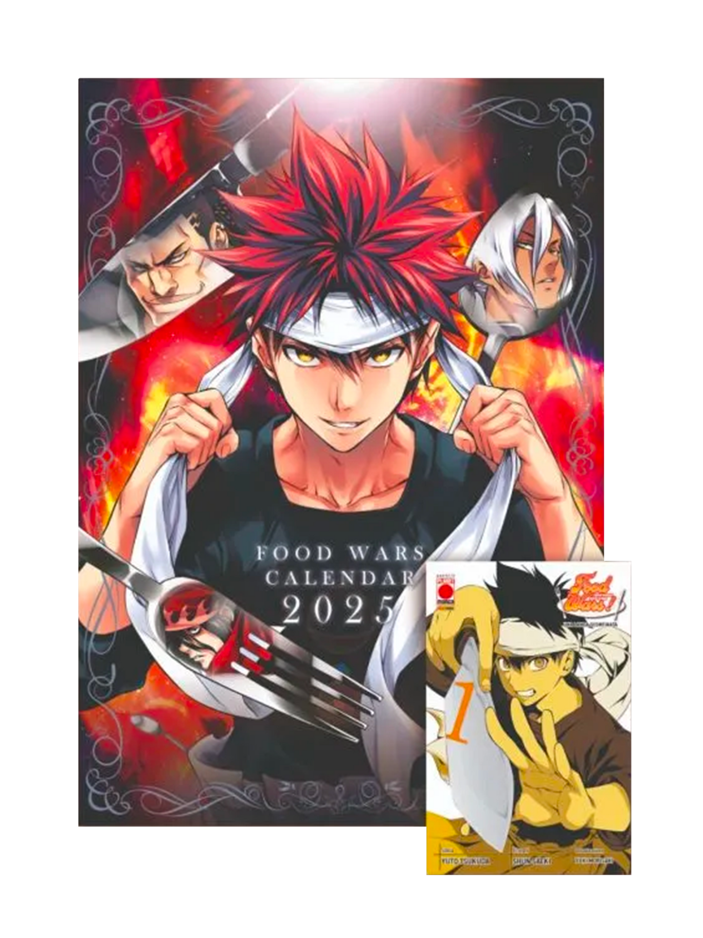 Food Wars Vol. 1 Variant + Calendario 2025