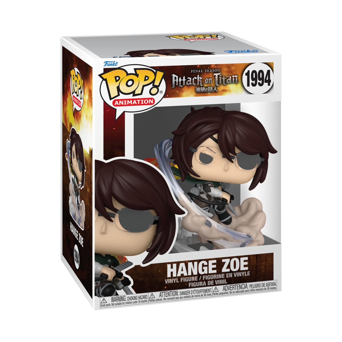 Hange Zoe - Attack On Titan - Premium Funko POP! 1994