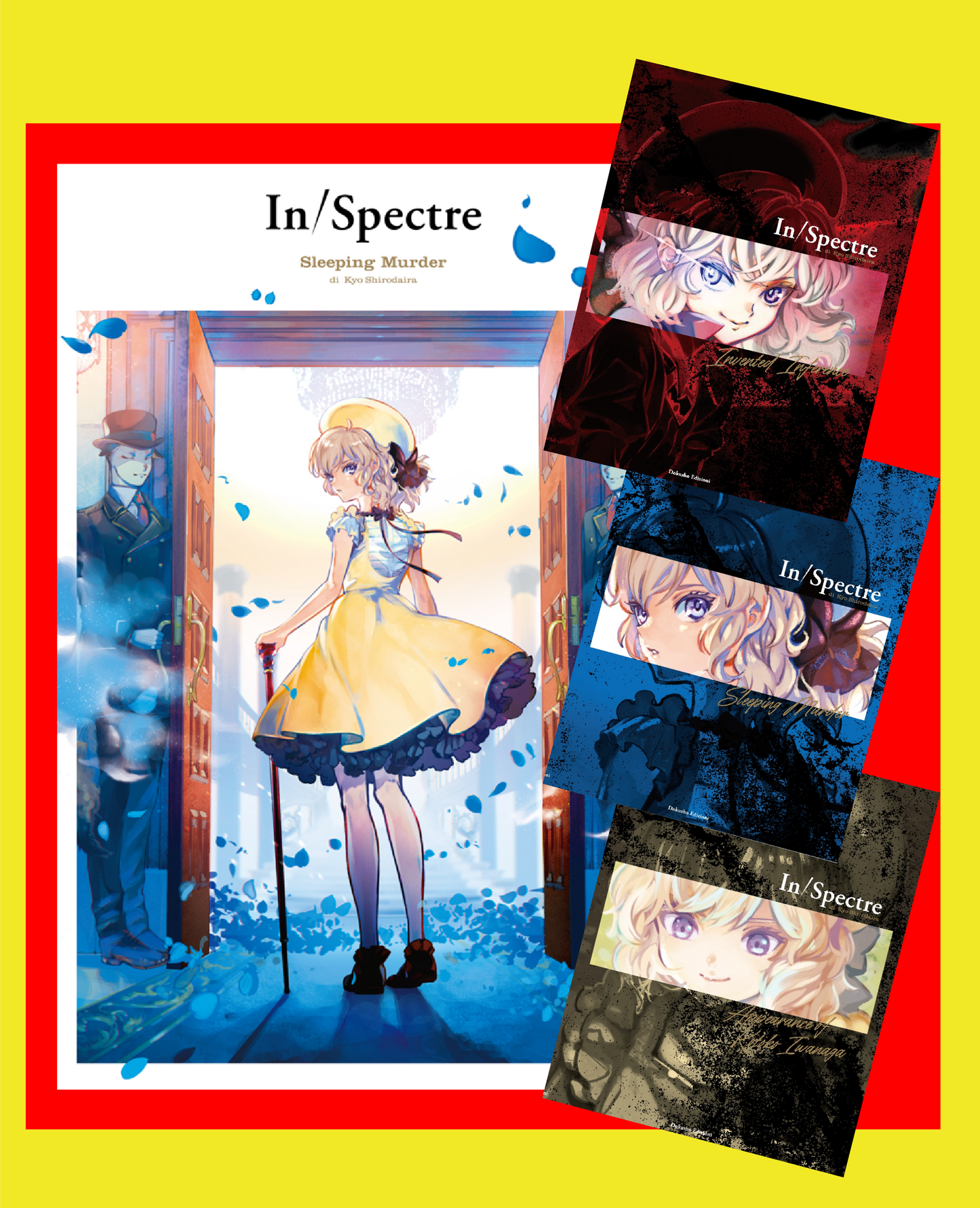 In/Spectre - Sleeping Murder Vol. 3 + Variant Volume (1-2-3) - Dokusho Edizioni - Italiano