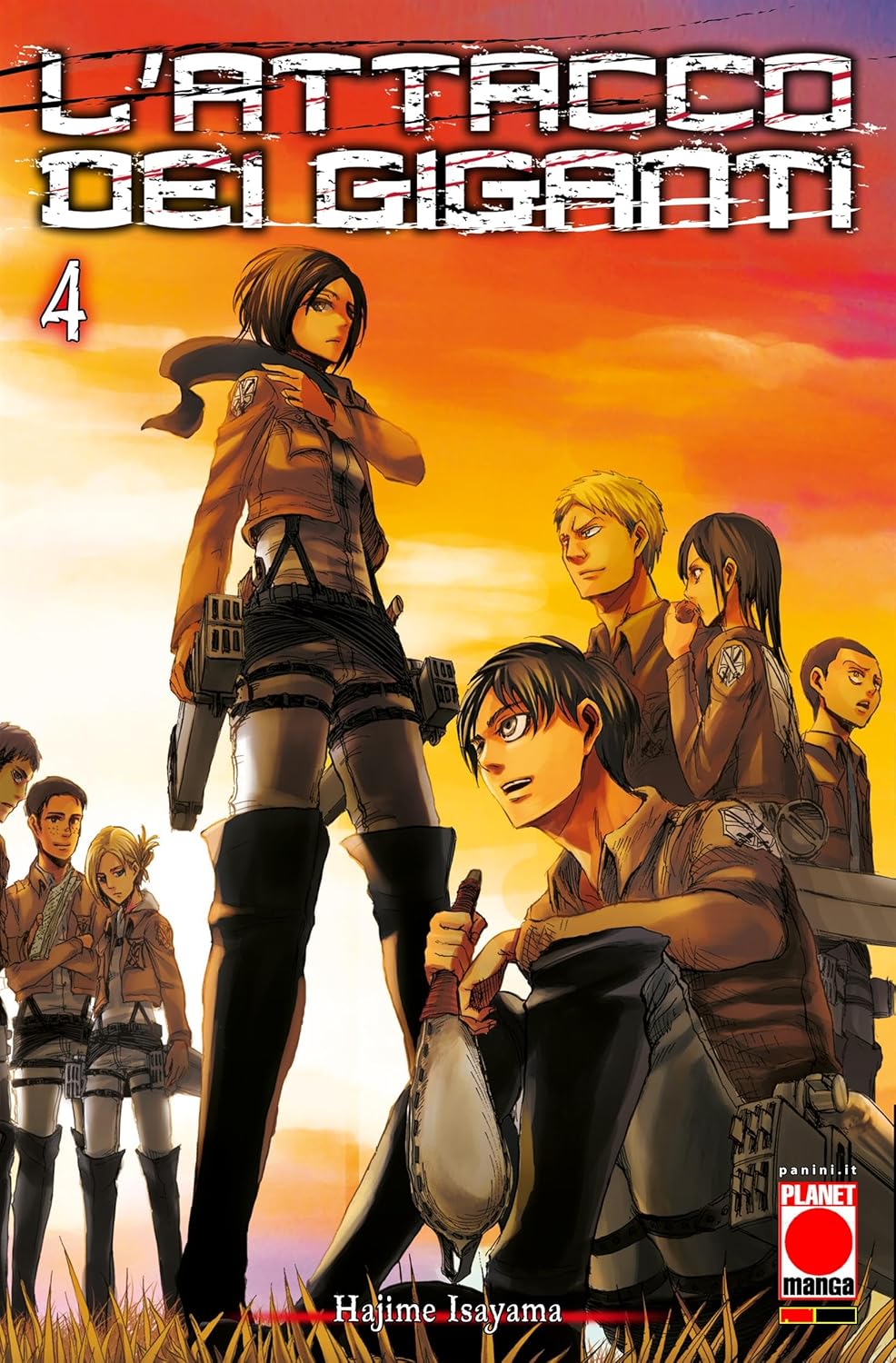 L'Attacco Dei Giganti Vol. 4