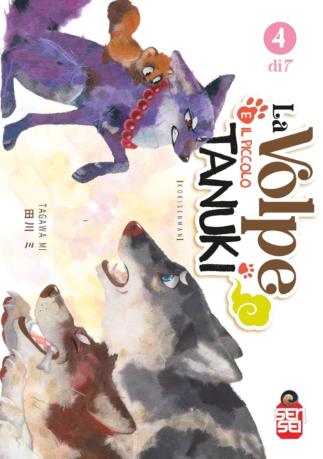 La Volpe e Il Piccolo Tanuki Vol. 4 - Manga Senpai - Italiano