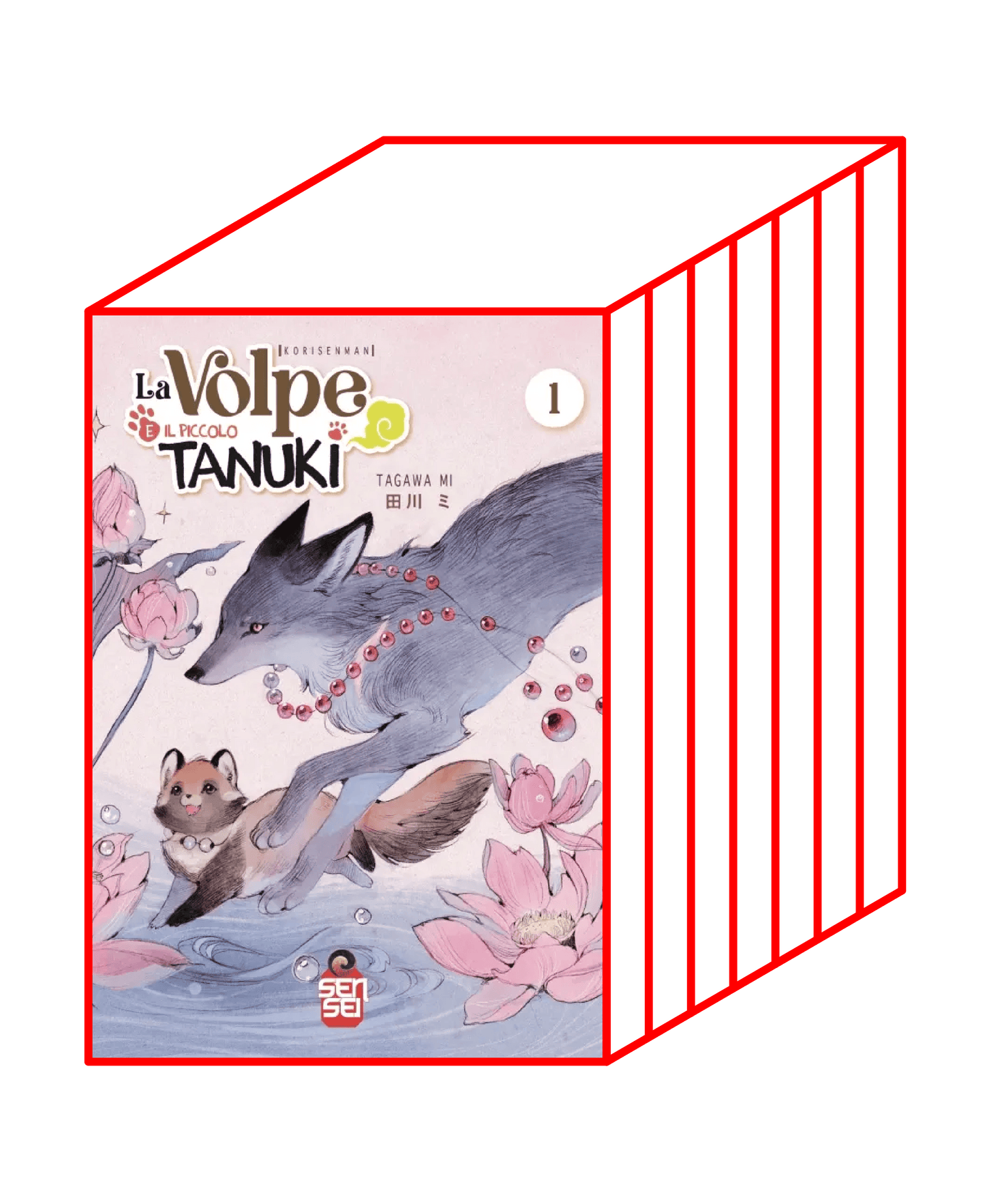 La Volpe e Il Piccolo Tanuki Wrap Box Vol. 1-2-3-4-5-6-7 - Manga Senpai - Italiano