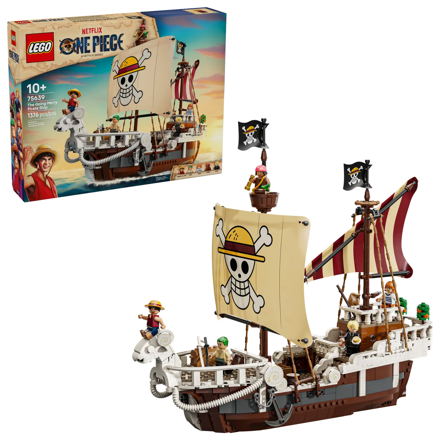La Nave Pirata Going Merry - One Piece - Lego