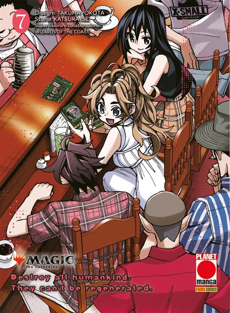 Magic the Gathering: Destroy all Humankind – They Can't Be Regenerated Vol. 7 - Panini Planet Manga - Italiano
