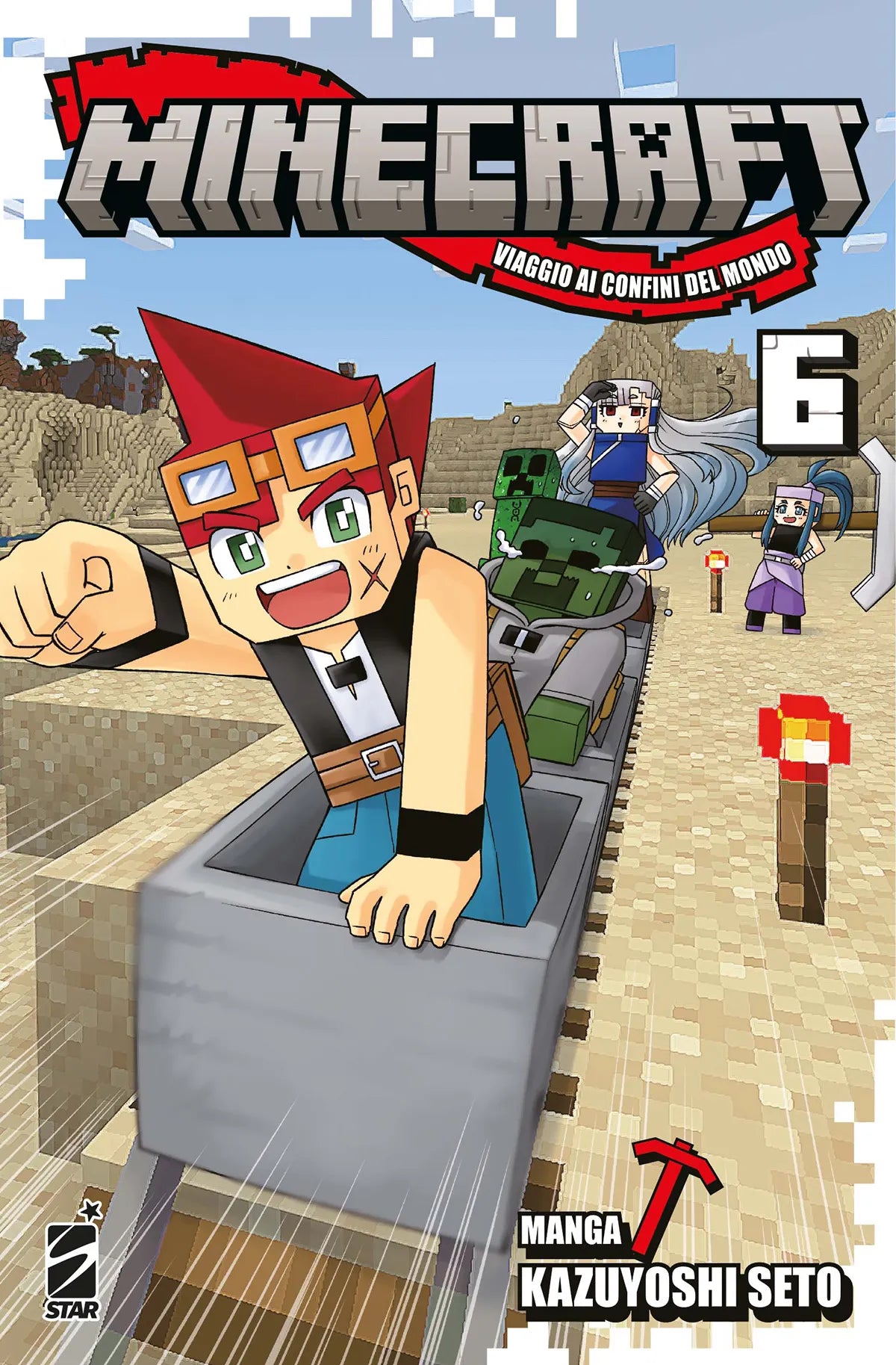 Minecraft - Viaggio Ai Confini Del Mondo Vol. 6 - Star - Comics - Italiano