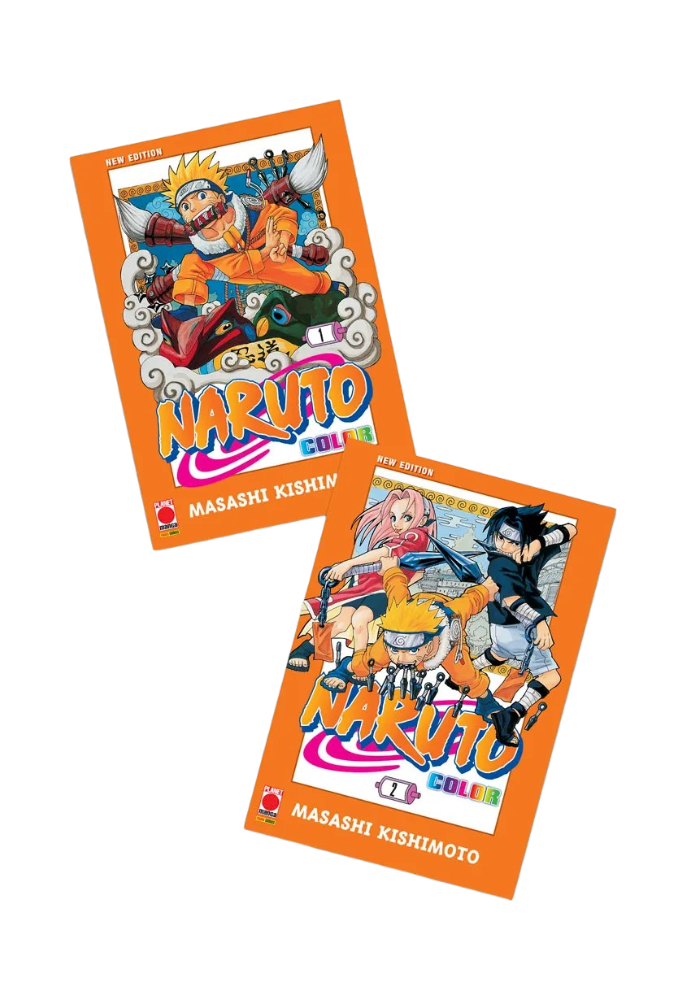 Naruto Color New Edition Bundle Vol. (1-2) - Panini Planet Manga - Italiano