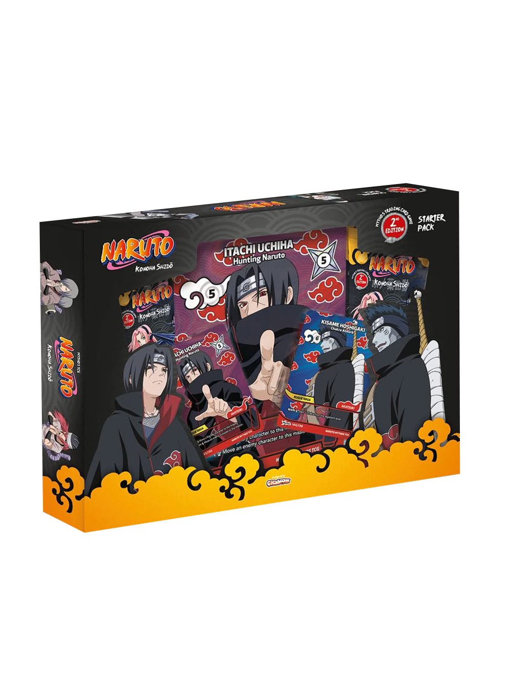 Calzini Uomo Naruto Shippuden – 8 Paia Con Sasuke, Itachi E Naruto – Alti In Cotone - 2