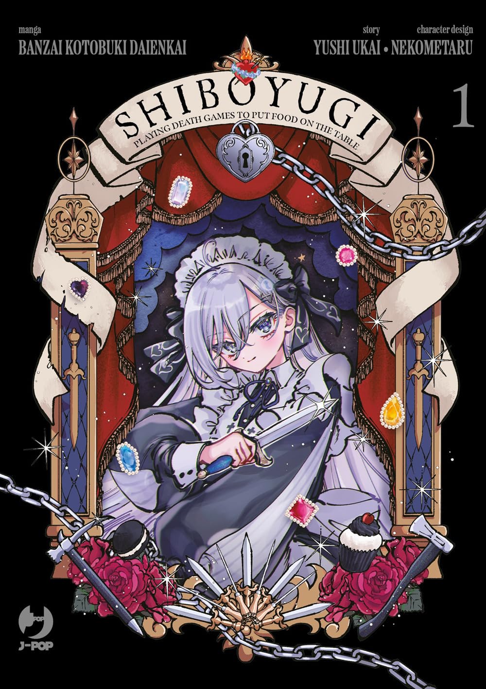 Copertina del manga Playing Death Games To Put Food On The Table Vol. 1 J-POP Manga.