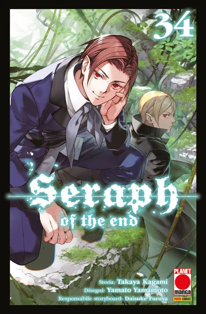 Seraph of The End Vol. 34 - Panini Planet Manga - Italiano