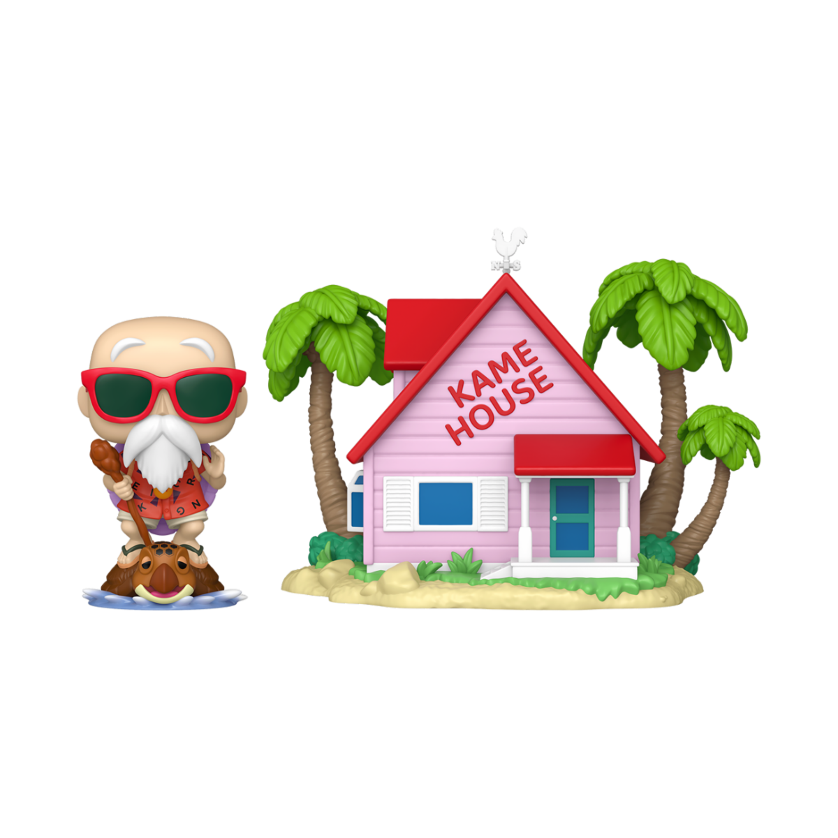 Master Roshi W/ Kame House- Dragon Ball - Funko POP! Town 46
