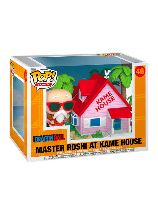 Master Roshi W/ Kame House- Dragon Ball - Funko POP! Town 46