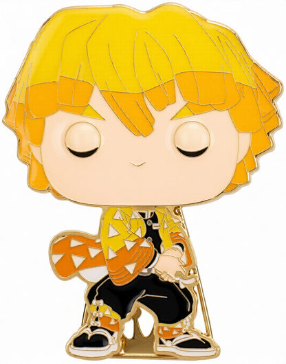 Zenitsu Agatsuma - Demon Slayer - Funko POP! Enamel Pin 25