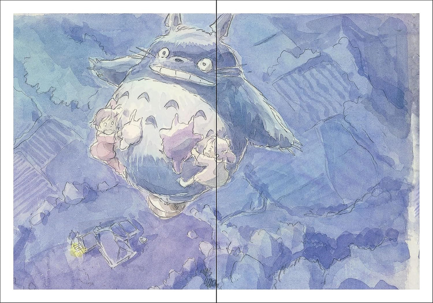 My Neighbor Totoro Journal: Ocarina Under the Moon