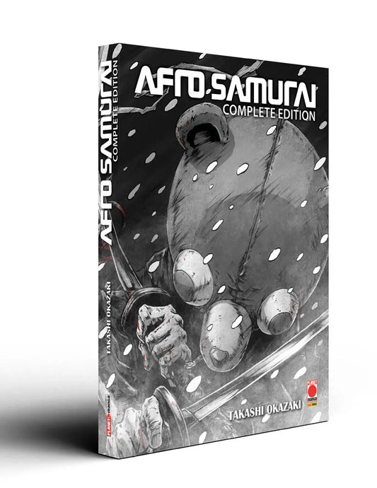 Copertina del volume unico Afro Samurai Complete Edition versione Variant di Takashi Okazaki edito da Panini Planet Manga