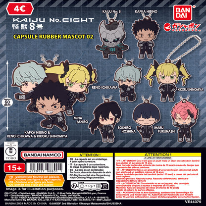 Kaiju No.8 - Gashapon Capsule Rubber Mascotte 2