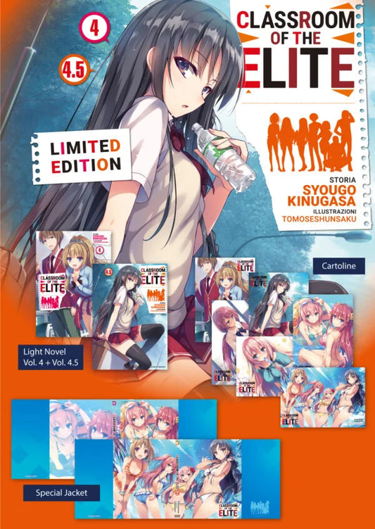 Classroom Of The Elite Box Limited Vol. 4 e Vol. 4.5