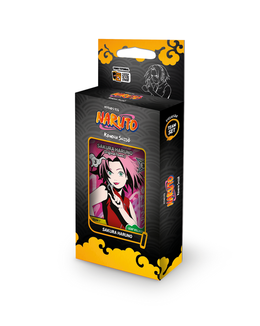 Team Set Box Sakura - Naruto Mythos TCG – Konoha Shido 2° Edition (ENG)
