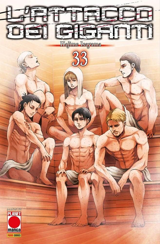 L'Attacco Dei Giganti Vol. 33 Variant Sauna