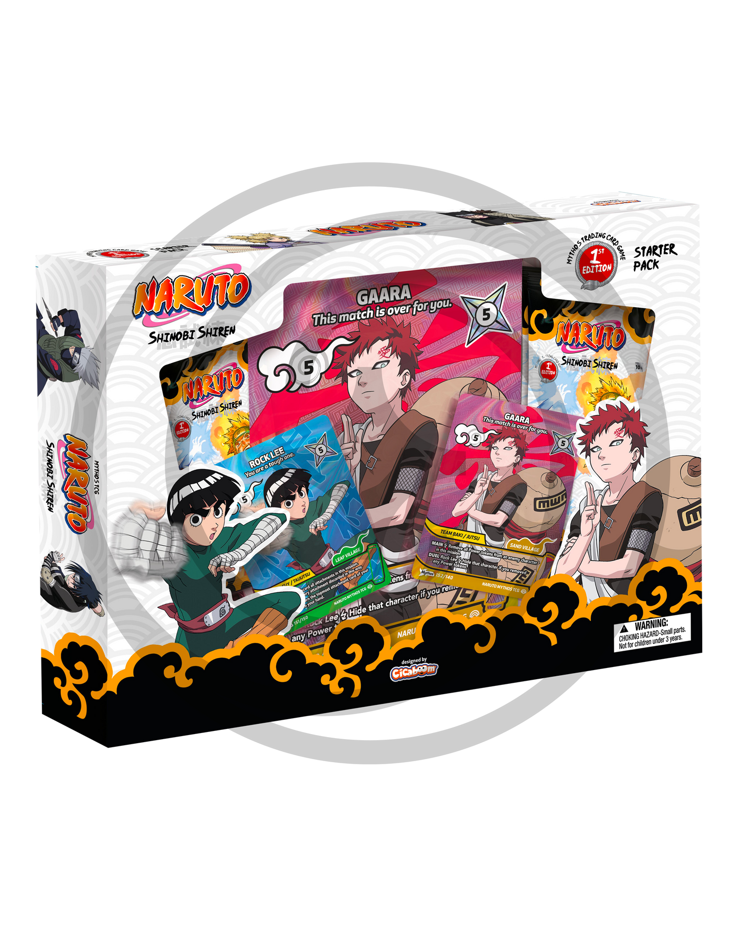 Naruto Mythos 02 TCG – Shinobi Shiren 1° Edition - Special Pack- Gaara vs Rock Lee (ENG)