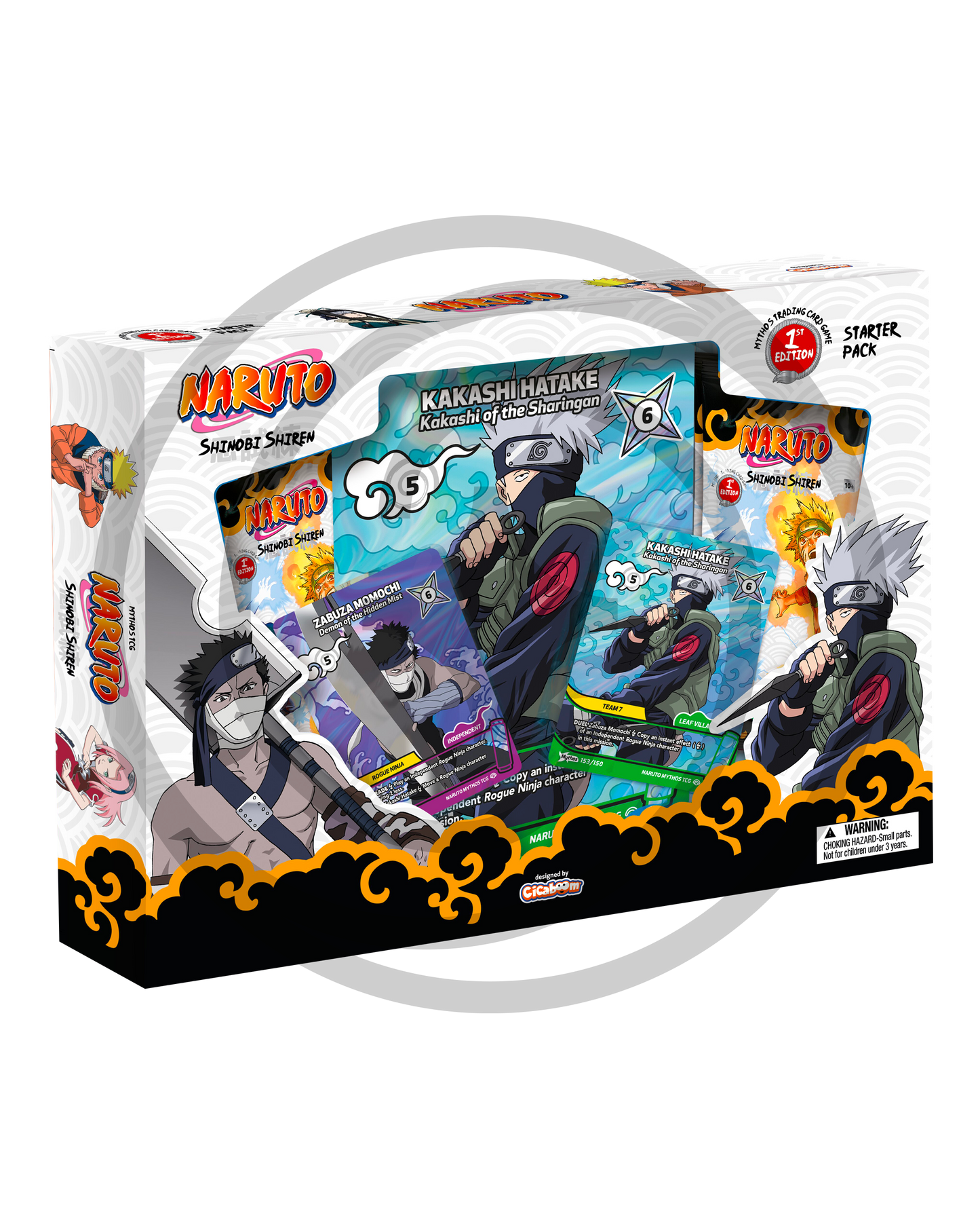 Naruto Mythos 02 TCG – Shinobi Shiren 1° Edition - Starter Pack - Kakashi vs Zabuza (ENG)