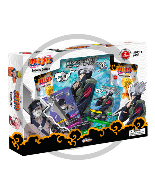 Naruto Mythos 02 TCG – Shinobi Shiren 1° Edition - Starter Pack - Kakashi vs Zabuza (ENG)