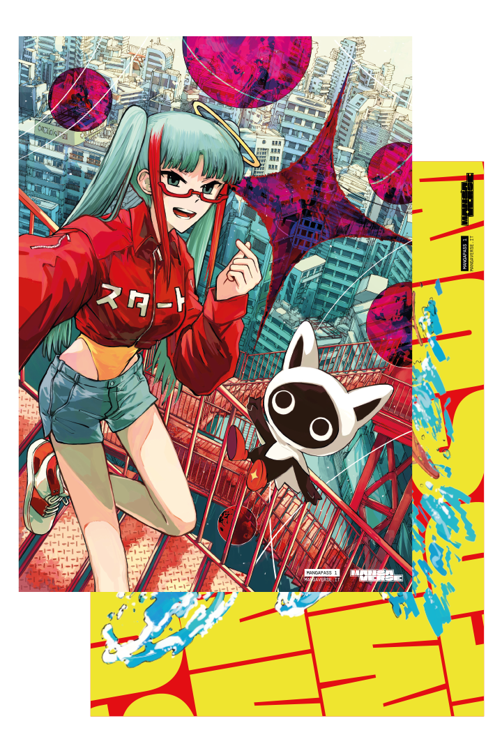 Poster Doubleface Uni & Tapu - Esclusiva Mangapass