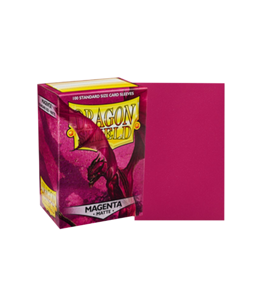 Standard - Matte Sleeves - Magenta (100 Bustine) - Dragon Shield
