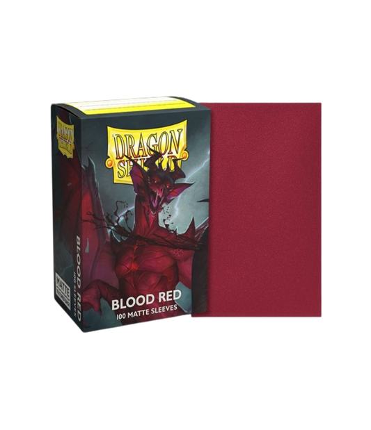 Standard - Matte Sleeves - Blood Red Simurag (100 Bustine) - Dragon Shield