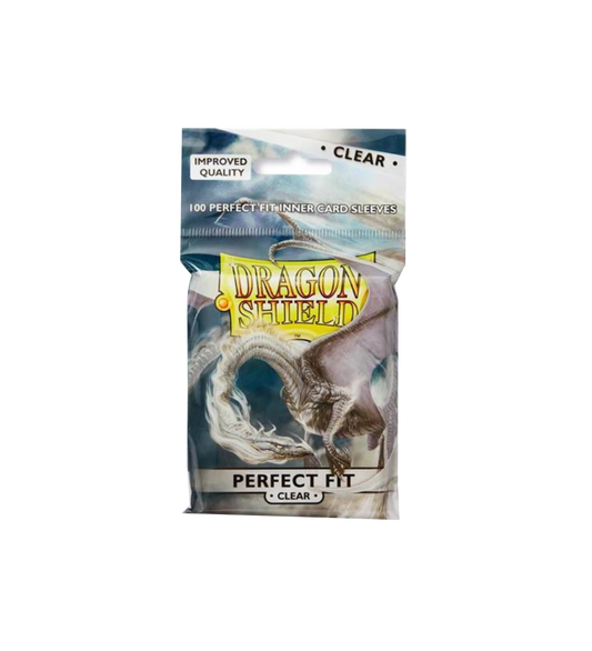 Standard - Perfect Fit - Clear Sanctus (100 Bustine) - Dragon Shield