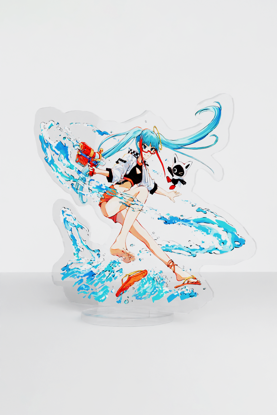 Standee in acrilico di Uni e Tapu "Summer Edition" - Esclusiva Mangapass