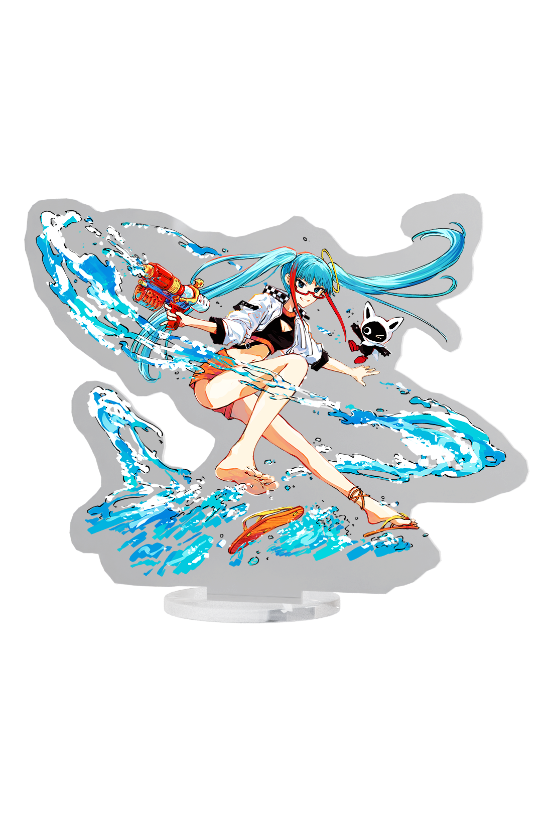 Standee in acrilico di Uni e Tapu "Summer Edition" - Esclusiva Mangapass