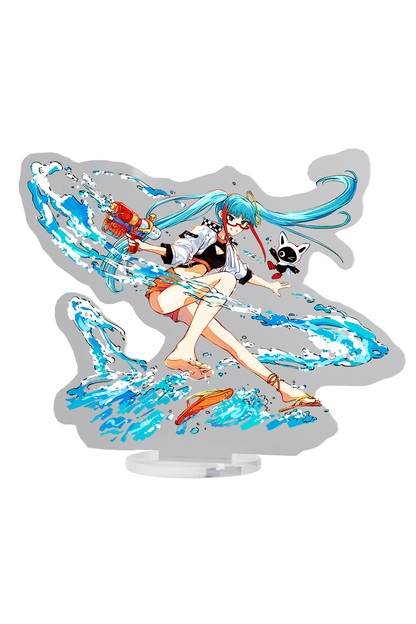 Standee in acrilico di Uni e Tapu "Summer Edition" - Esclusiva Mangapass