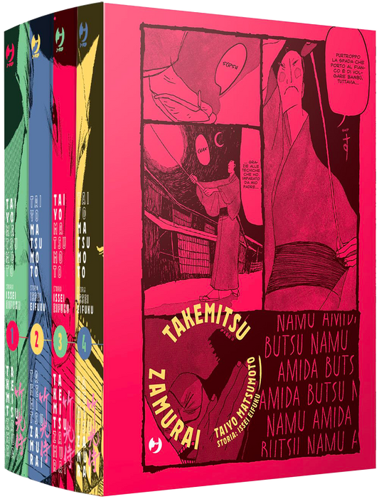 Takemitsu Zamurai Box (1-4) - J-POP Manga - Italiano