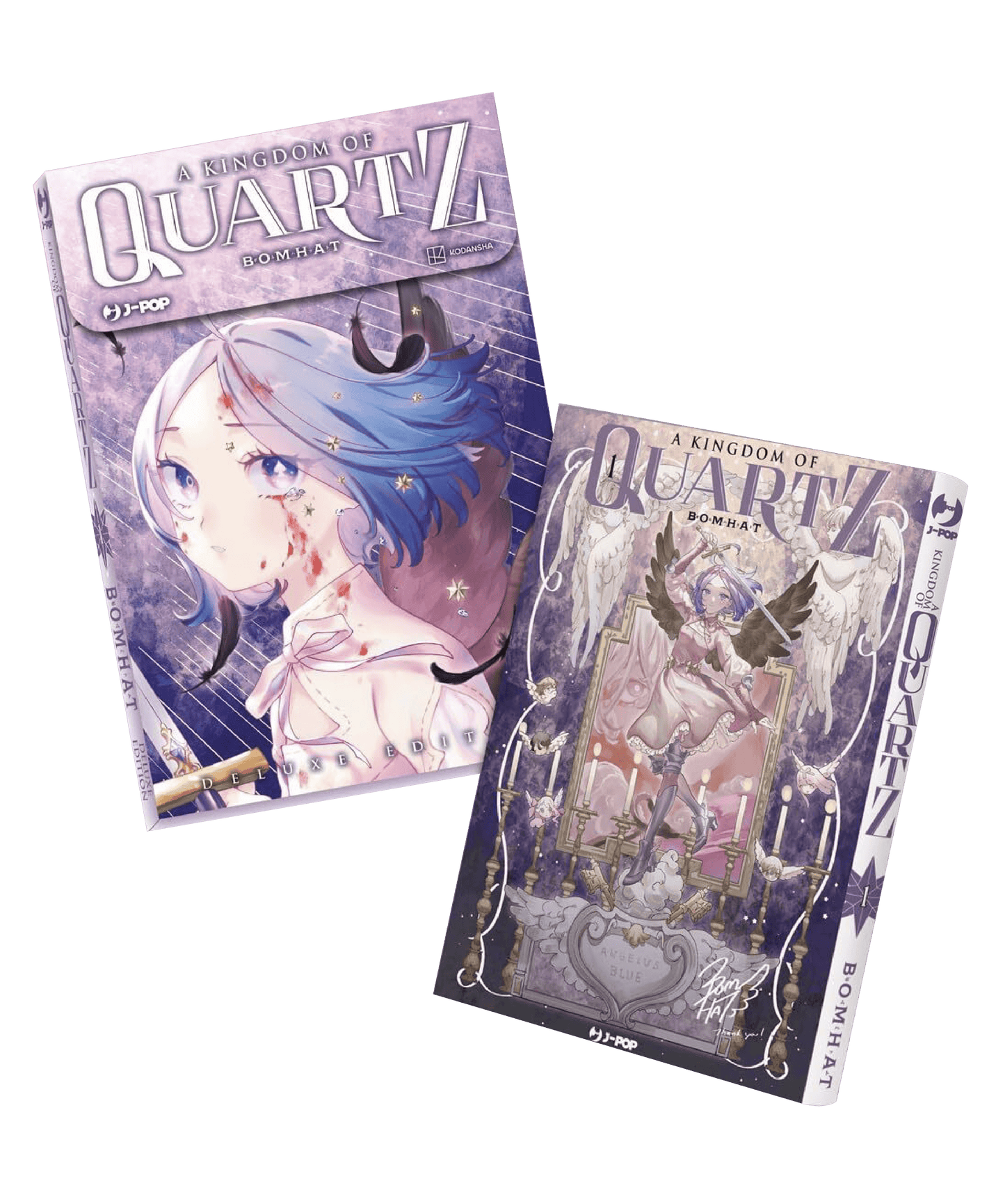 A Kingdom of Quartz Vol. 1 Edizione Deluxe con Sovraccoperta Variant, 2 Segnalibri e 6 Cards da Collezione – J-POP Manga - Italiano