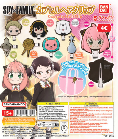 Spy x Family - Gashapon Capsule Hair Clip