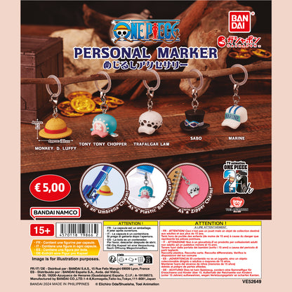 One Piece - Gashapon Capsule Personal Marker
