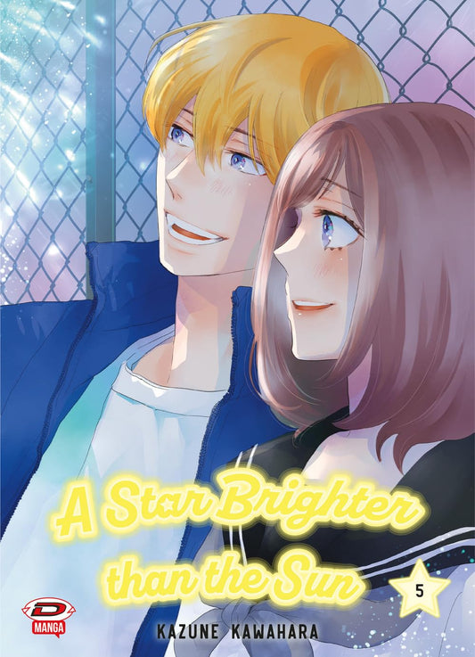 Copertina del manga shojo A Star Brighter than the Sun Volume 5 di Kazune Kawahara edito da Dynit Manga