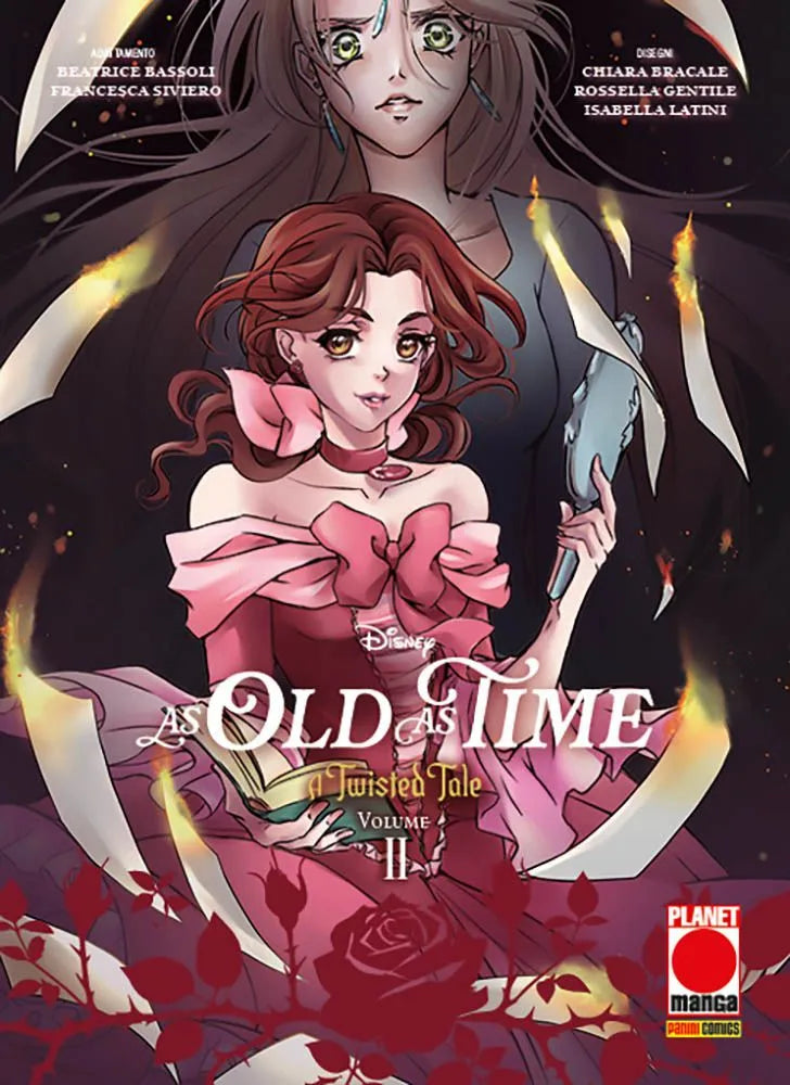 Copertina di A Twisted Tale: As Old As Time Vol. 2 – Panini Planet Manga – rivisitazione dark della favola Disney La Bella e la Bestia.