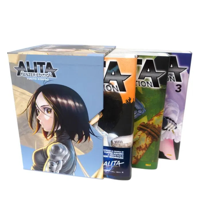 Alita Panzer Edition Cofanetto Vol. (1-2-3) - Panini Planet Manga - Italiano