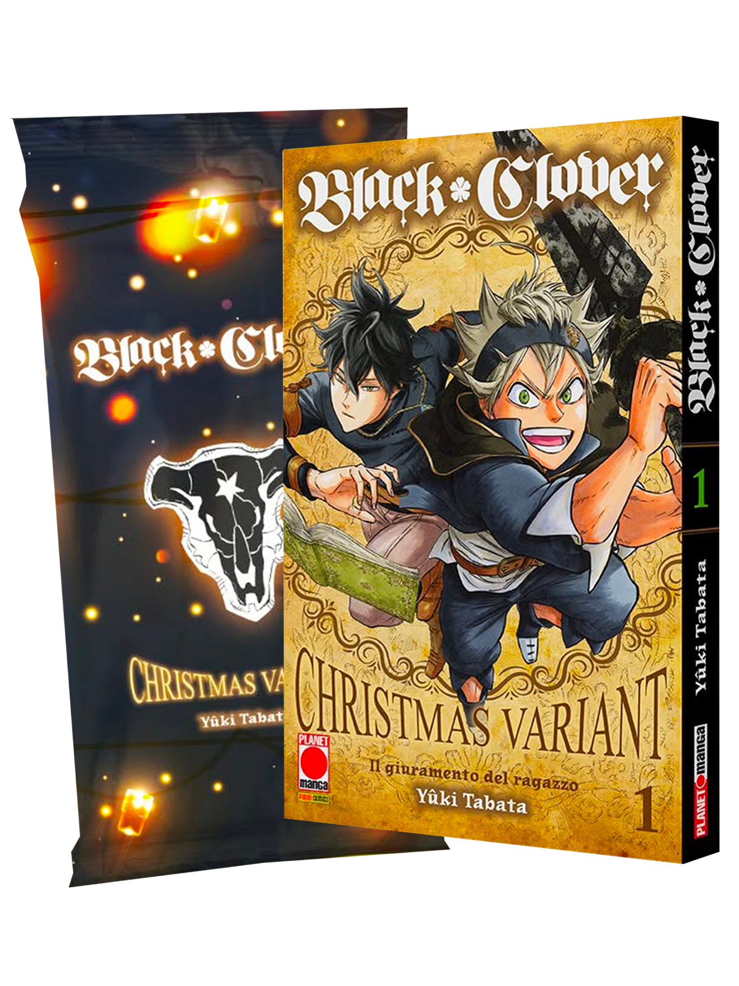 Black Clover Vol. 1 Christmas Variant - Panini Planet Manga - Italiano